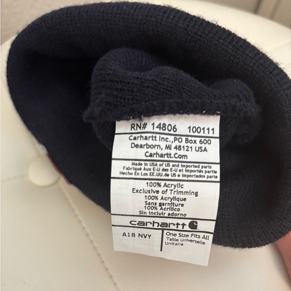Carhartt and C.C Beanie Set - Navy Blue and Teal- both NWOT! - Picture 4 of 9